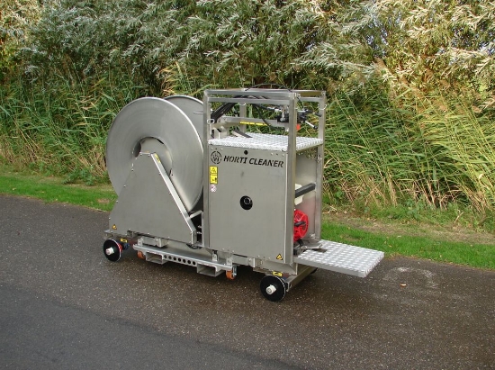 Afbeeldingen van Horti Cleaner Afspuitwagen