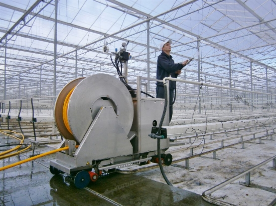 Afbeeldingen van Horti Cleaner Afspuitwagen