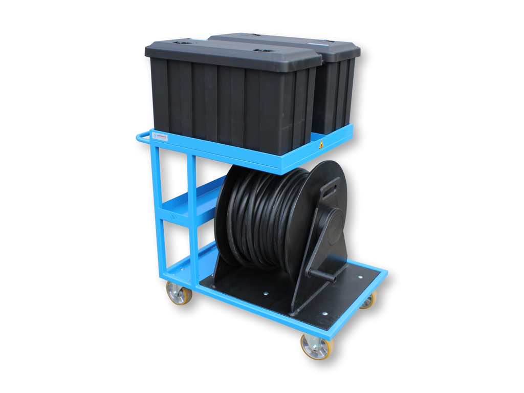 Picture of Service cart incl. HDPE cable reel for Electric Bio Choppers