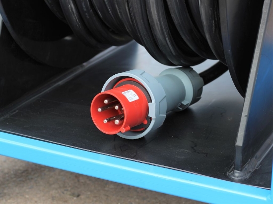 Picture of Service cart incl. HDPE cable reel for Electric Bio Choppers