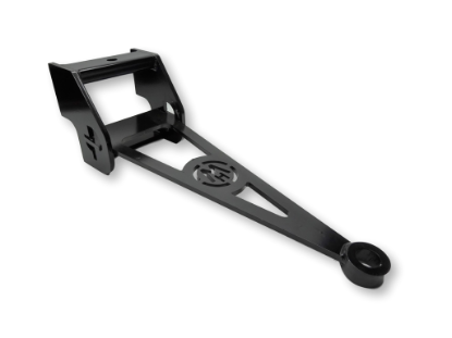 Afbeeldingen van Trekhaak Deense kar / CC container triangel dicht trekoog