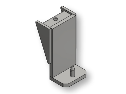 Afbeeldingen van Trekhaak oogstwagen - pen Ø16mm