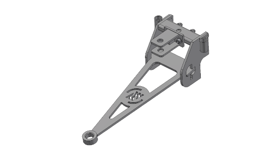 Picture of Aanbouwdeel trekhaak met pen Ø25mm