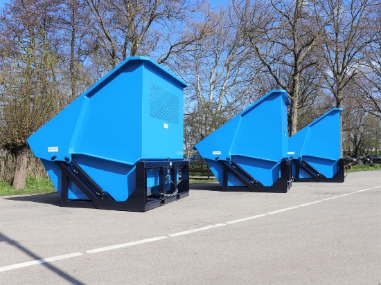 Afbeeldingen van Hydraulische Kantelcontainer 6800 Liter