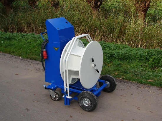 Picture of Weri Compact Roller (WCR) Rope Reel on wheels