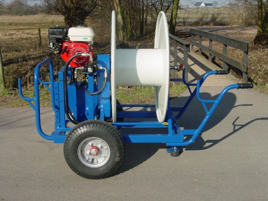 Afbeeldingen van Mobiel Hydraulisch slanghaspel op wielen