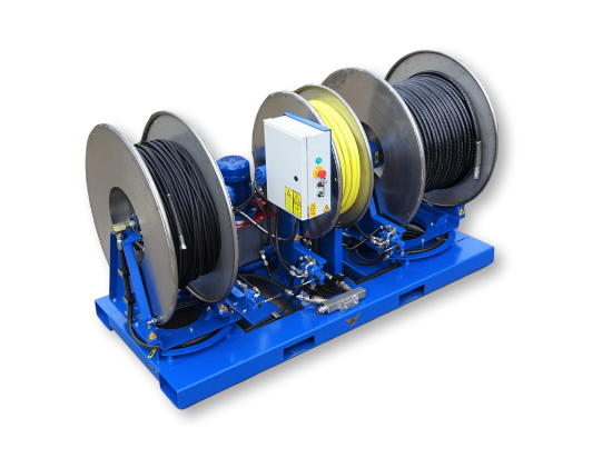 Picture of Hosereel unit triple hydraulic