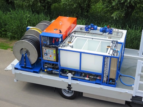 Picture of Hosereel unit triple hydraulic