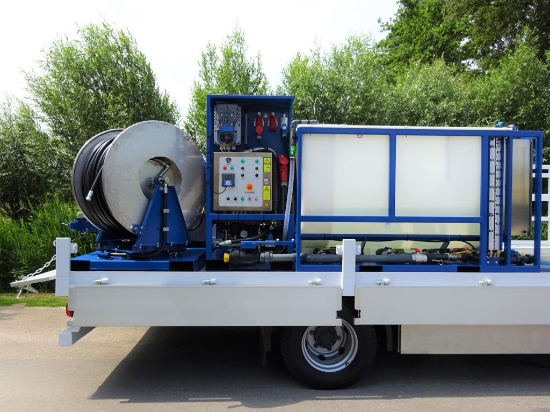 Picture of Hosereel unit triple hydraulic