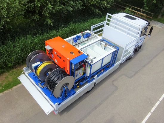 Picture of Hosereel unit triple hydraulic