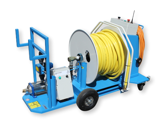 Afbeeldingen van WCR Slanghaspel 450mm Ø1" (Opvoerpomp)