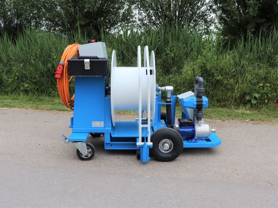 Afbeeldingen van WCR Slanghaspel 335mm Ø1" + Opvoerpompset 20-70 L/min