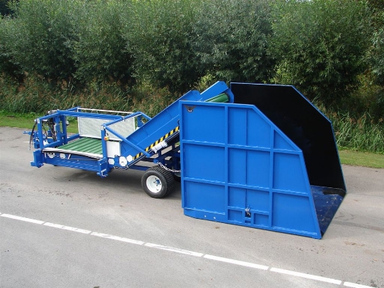 Afbeeldingen van Sleepcontainer 6000ltr buffer Bio Hopper