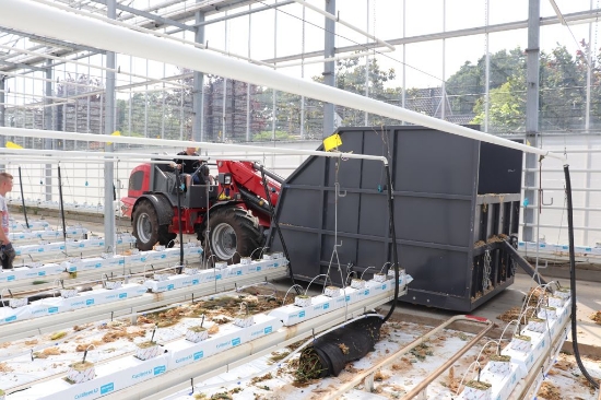 Picture of Slide container 8000ltr buffer Bio Hopper