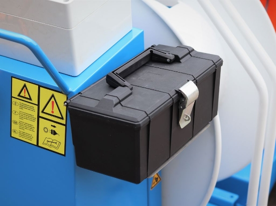 Afbeeldingen van WCR Slanghaspel 335mm Ø1" (Dubbele Dosatron D3RE2+BP)(Opvoerpomp type 2)