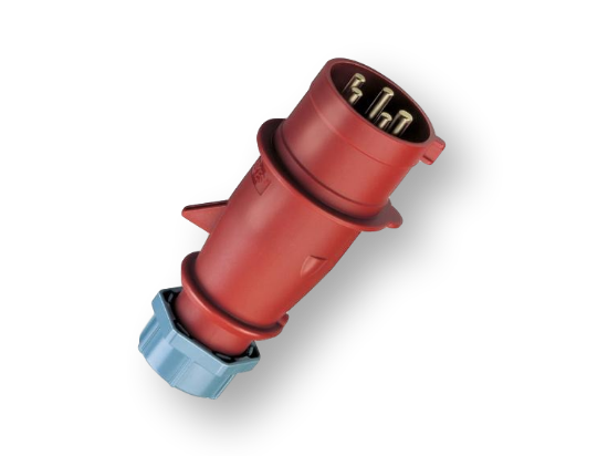 Picture of CEE Plug 16A 400V 5-Pole (Male) Phasechange