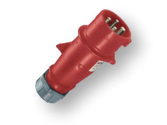 Picture of CEE Plug 16A 400V 5-Pole (Male)