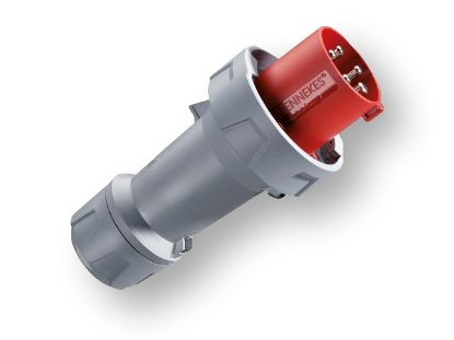 Afbeeldingen van CEE Stekker 63A 400V 5-Polig (Male) HQ