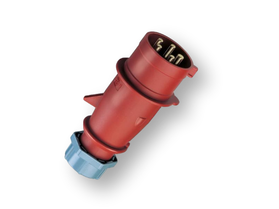 Picture of CEE Plug 32A 400V 5-Pole (Male) Phasechange