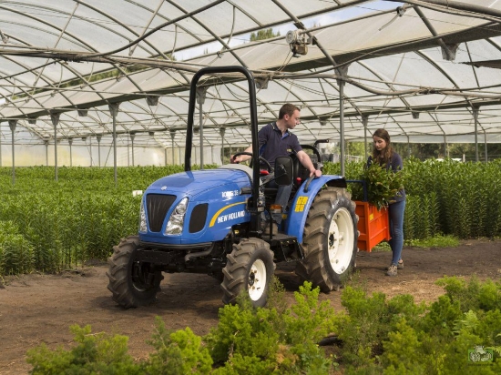 Afbeeldingen van New Holland Boomer 35 Tractor