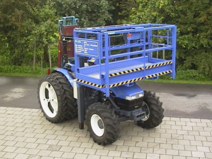 Afbeeldingen van New Holland TN75D Duplo Bouwtractor