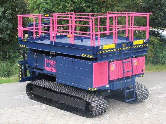 Picture of Tele Hopper Scissor lift