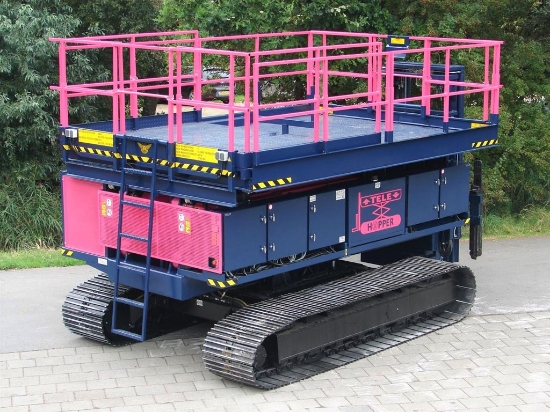 Picture of Tele Hopper Scissor lift