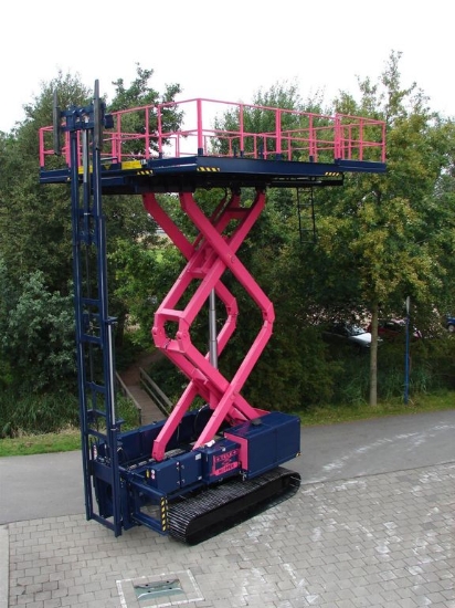 Picture of Tele Hopper Scissor lift
