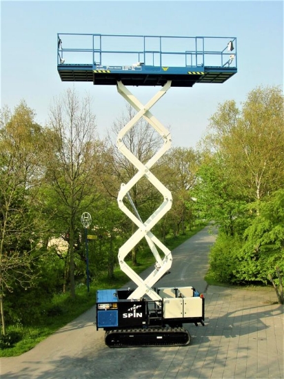 Afbeeldingen van Top-Spin Schaarhoogwerker