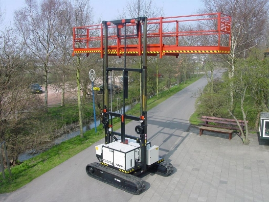 Afbeeldingen van Teletrack 700R Telescoophoogwerker