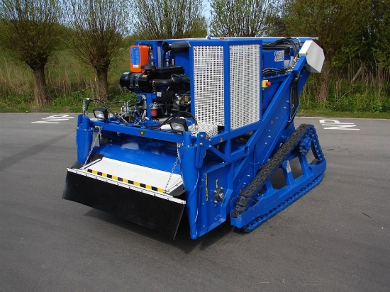 Afbeeldingen van Rupsversnipperaar met container - Korte uitvoering (amaryllis)