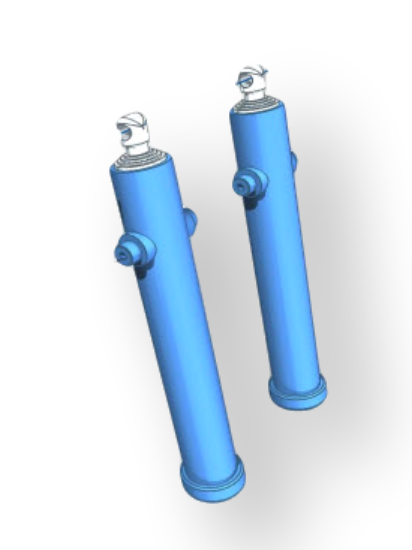 Afbeeldingen van Hydraulische uitvoering kantelcontainer