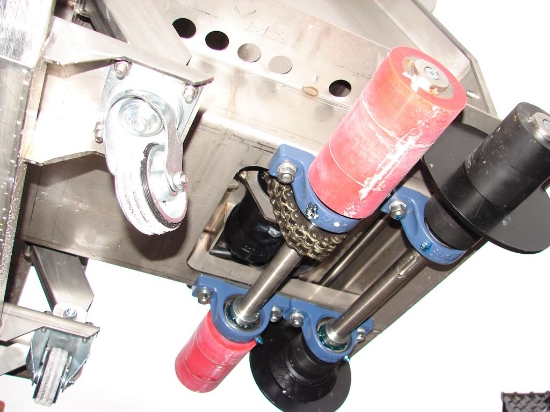 Afbeeldingen van Horticleaner vrijloopwielen set compleet