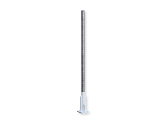 Afbeeldingen van Laserontvanger mast RVS 1,0 mtr.