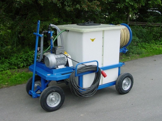 Picture of Spray Cart 600K - Plunger Pump P63 42l/min~50bar - Hand reel 300mm