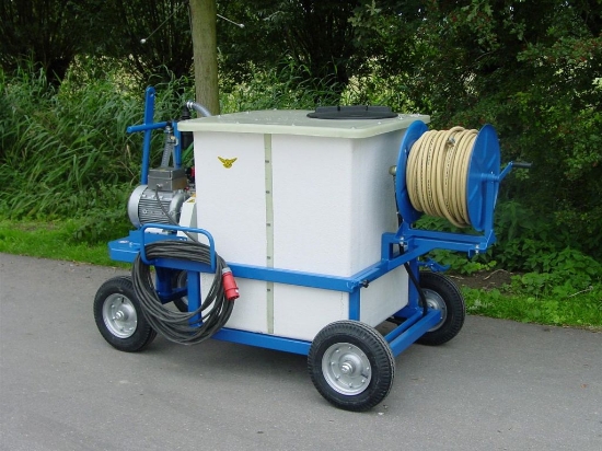 Picture of Spray Cart 600K - Plunger Pump P63 42l/min~50bar - Hand reel 300mm