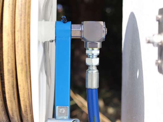 Afbeeldingen van Spuitwagen 600K - Plunjerpomp P63 42l/min~50bar - Handhaspel 450mm (Vast)