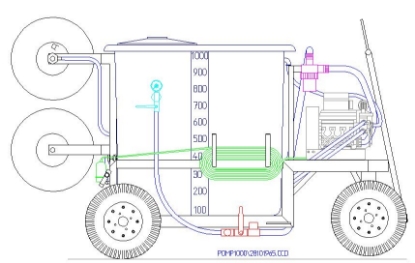 Afbeeldingen van Pompw.4W.GM4380 7,5kW set 1000K 2xHH600