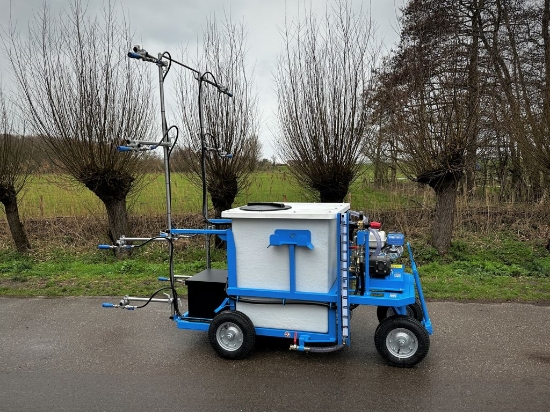 Afbeeldingen van Spuitwagen 600K - Plunjerpomp GM50150L 60l/min~20bar - desinfectieboom