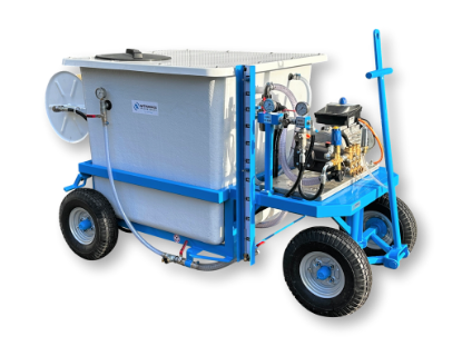 Picture of Spray Cart 1000K - Plunger Pump GM 4380 - Manually operated hose reel 600