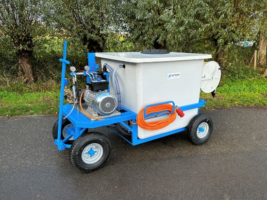 Picture of Spray Cart 1000K - Plunger Pump GM 4380 - Manually operated hose reel 600