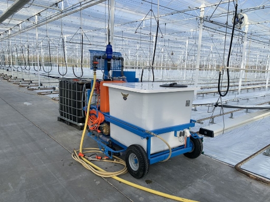 Afbeeldingen van Spuitwagen 1000K - Hydracell Pomp G25 50l/min~70bar