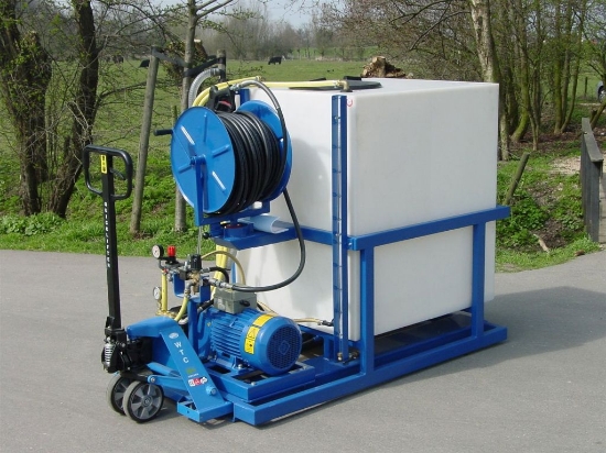 Afbeeldingen van Hogedruk Pompunit 30 l/min~200bar - 1000K - Handhaspel 350mm