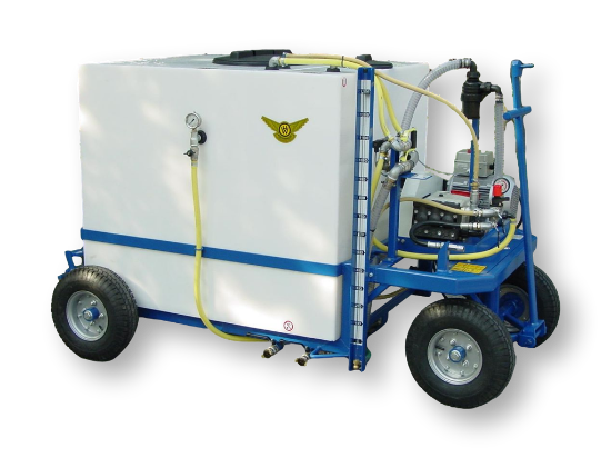 Afbeeldingen van Spuitwagen 1350L-50L Kuip - Plunjerpomp P63 42l/min~50bar