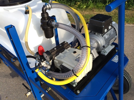 Picture of Spray Cart 1000T - Plunger Pump P63 42l/min~50bar - Hand reel 450mm