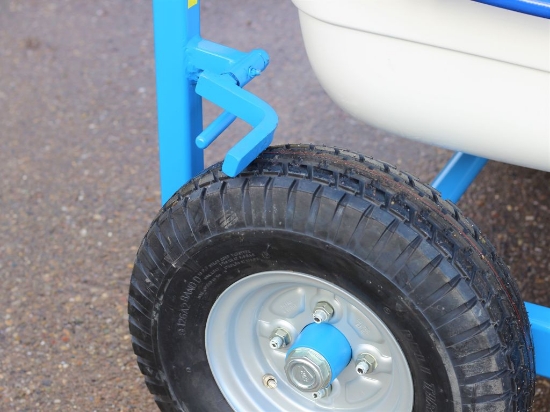 Afbeeldingen van Spuitwagen 1000T - Plunjerpomp P63 42l/min~50bar - Handhaspel 450mm