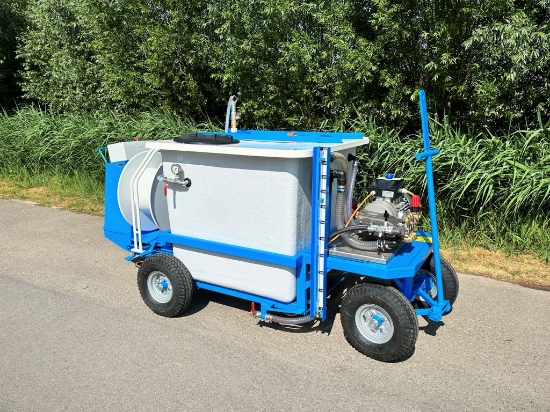 Afbeeldingen van Spuitwagen 1000K - Plunjerpomp GM63 63l/min~60bar - WCR (Draaibaar)