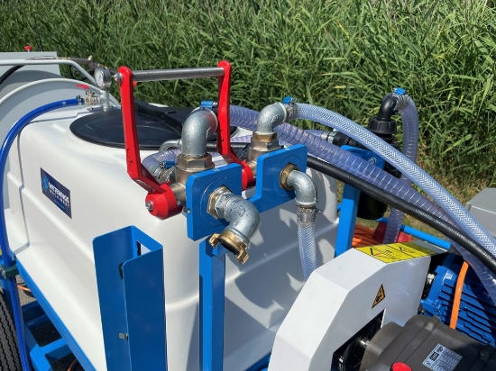 Afbeeldingen van Spuitwagen 400T - Plunjerpomp GM50 40L/min~50bar WCR (Draaibaar)