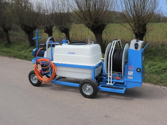 Afbeeldingen van Spuitwagen 400T - Plunjerpomp P63 42l/min~50bar - WCR (Vast)