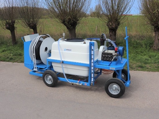 Afbeeldingen van Spuitwagen 400T - Plunjerpomp P63 42l/min~50bar - WCR (Vast)